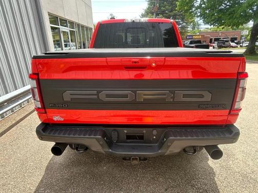 Orange 2022 Ford F-150 Raptor
