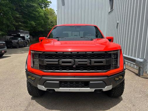 Orange 2022 Ford F-150 Raptor