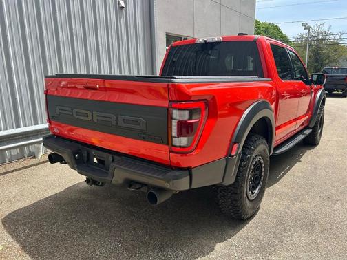 Orange 2022 Ford F-150 Raptor