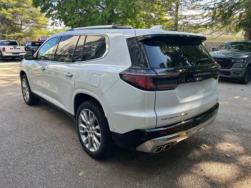 White Frost Tri-Coat 2024 GMC Acadia Denali