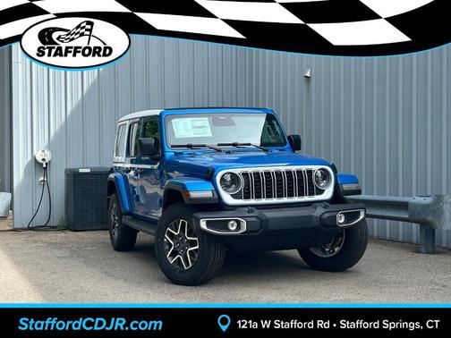 Hydro Blue Pearlcoat 2026 Jeep Wrangler Sahara