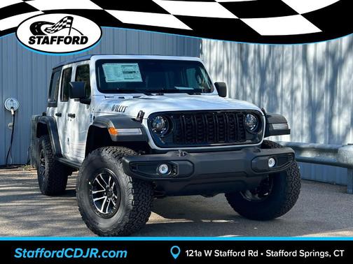 Bright White 2026 Jeep Wrangler Sport