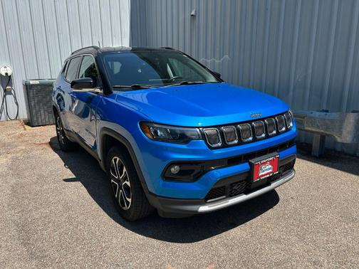 Laser Blue 2022 Jeep Compass Limited