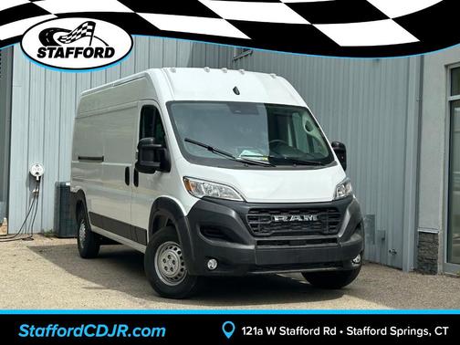 Bright White 2026 RAM ProMaster 2500 High Roof