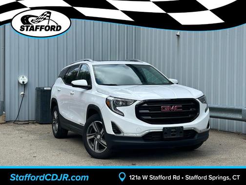Summit White 2018 GMC Terrain SLT