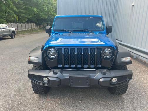 Hydro Blue Pearl 2022 Jeep Wrangler Unlimited Sport