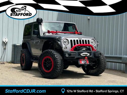 Billet Silver Metallic Clearcoat 2017 Jeep Wrangler Rubicon