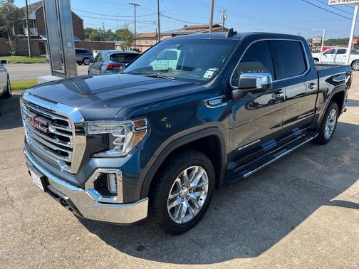 Dark Sky Metallic 2021 GMC Sierra 1500 4WD Crew Cab 147" SLT