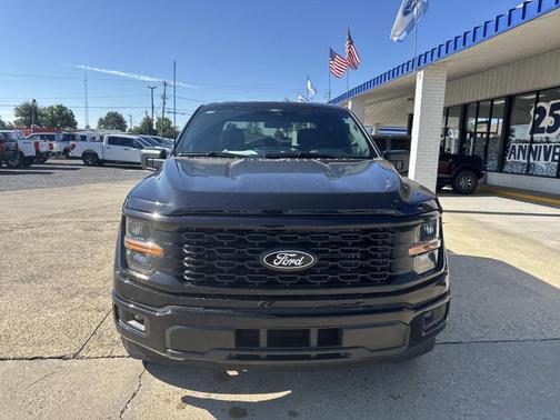 Agate Black Metallic 2025 Ford F-150 STX