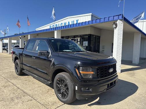 Agate Black Metallic 2025 Ford F-150 STX