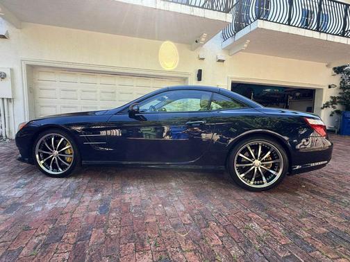 Lunar Blue Metallic 2013 Mercedes-Benz SL-Class SL 550 Roadster 2D