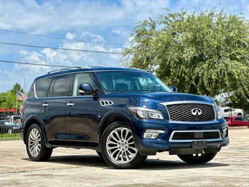Hermosa Blue 2016 INFINITI QX80 Base