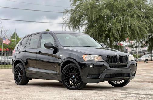Black 2014 BMW X3 xDrive28i