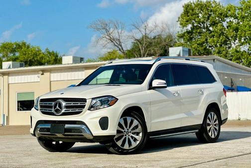 White 2017 Mercedes-Benz GLS 450 4MATIC