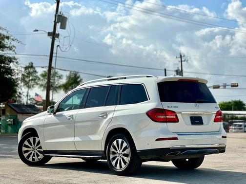 White 2017 Mercedes-Benz GLS 450 4MATIC