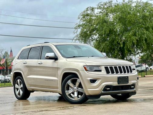 Cashmere Pearlcoat 2014 Jeep Grand Cherokee Overland