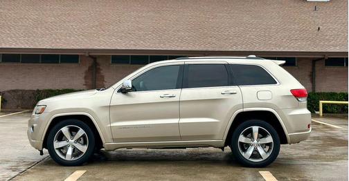 Cashmere Pearlcoat 2014 Jeep Grand Cherokee Overland