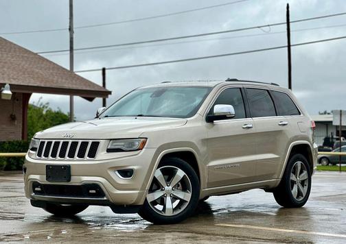 Cashmere Pearlcoat 2014 Jeep Grand Cherokee Overland
