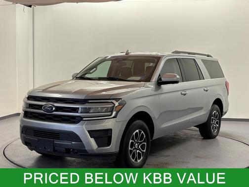 Iconic Silver Metallic 2022 Ford Expedition Max XLT