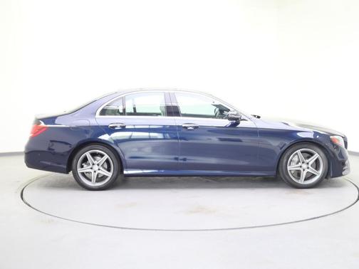 Lunar Blue Metallic 2017 Mercedes-Benz E-Class 4MATIC