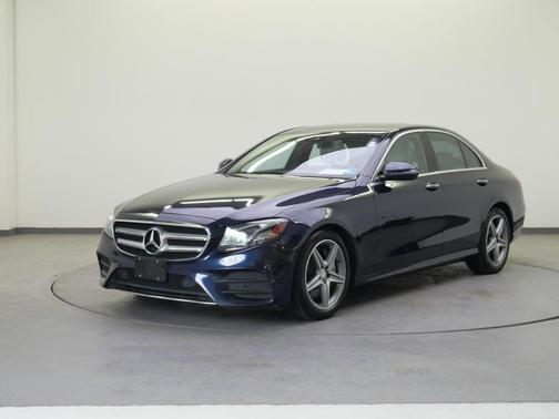 Lunar Blue Metallic 2017 Mercedes-Benz E-Class 4MATIC