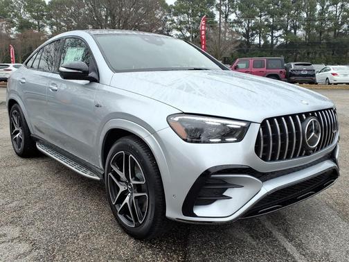Cirrus Silver Metallic 2026 Mercedes-Benz AMG GLE 53 4MATIC+ Coupe