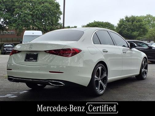 Polar White 2025 Mercedes-Benz C-Class C 300
