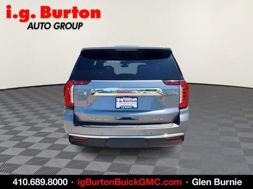 Steel Metallic 2021 GMC Yukon SLT