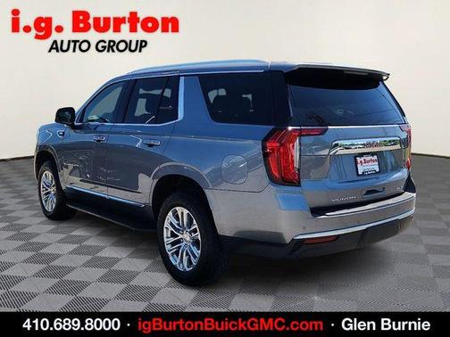 Steel Metallic 2021 GMC Yukon SLT