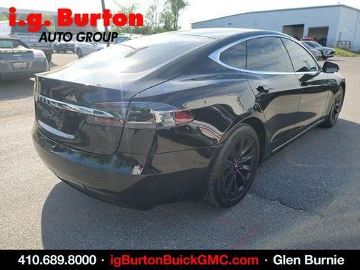 Black 2017 Tesla Model S 90D