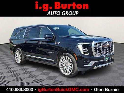 Onyx Black 2025 GMC Yukon XL Denali