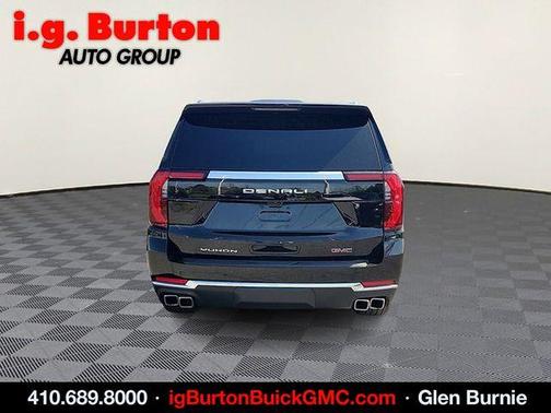 Onyx Black 2025 GMC Yukon XL Denali