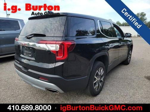Ebony Twilight Metallic 2022 GMC Acadia SLE