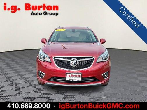 Chili Red Metallic 2020 Buick Envision Essence
