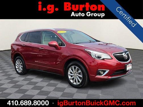 Chili Red Metallic 2020 Buick Envision Essence