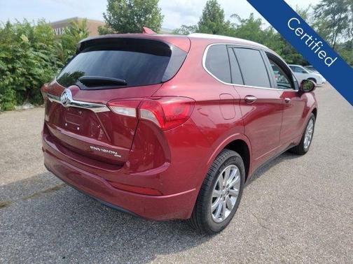 Chili Red Metallic 2020 Buick Envision Essence
