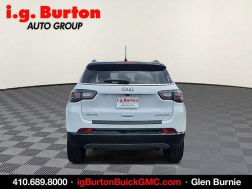 Bright White Clearcoat 2024 Jeep Compass Limited