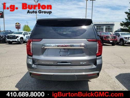 Steel Metallic 2021 GMC Yukon SLT