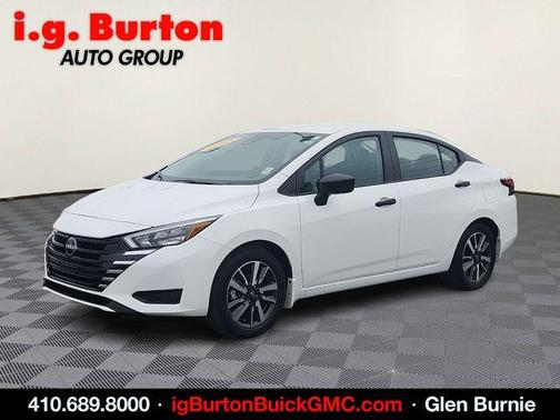 Cloud White 2025 Nissan Versa S