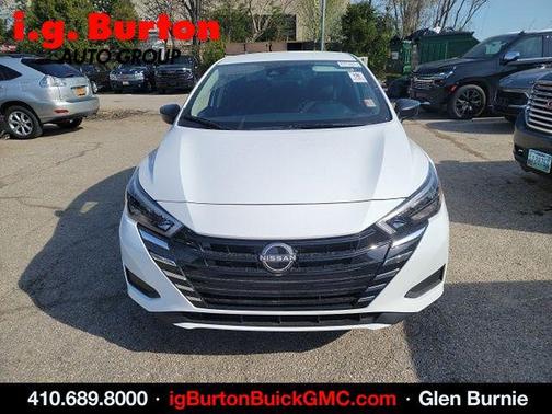 Cloud White 2025 Nissan Versa S