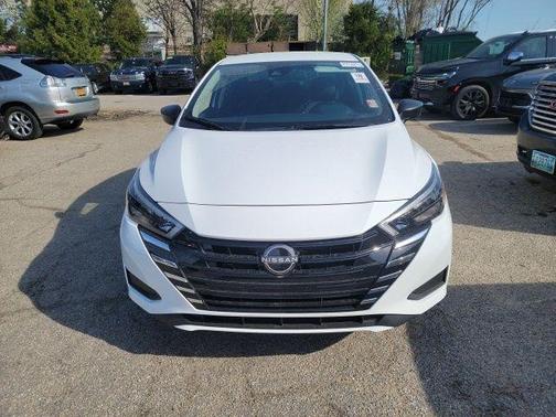 Cloud White 2025 Nissan Versa S