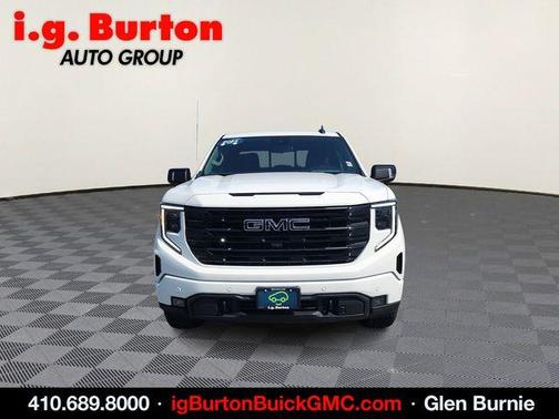 Summit White 2024 GMC Sierra 1500 Elevation