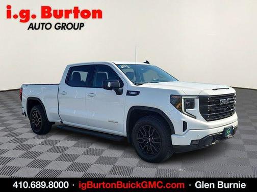 Summit White 2024 GMC Sierra 1500 Elevation