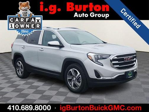 Quicksilver Metallic 2021 GMC Terrain SLT