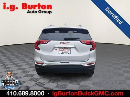 Quicksilver Metallic 2021 GMC Terrain SLT