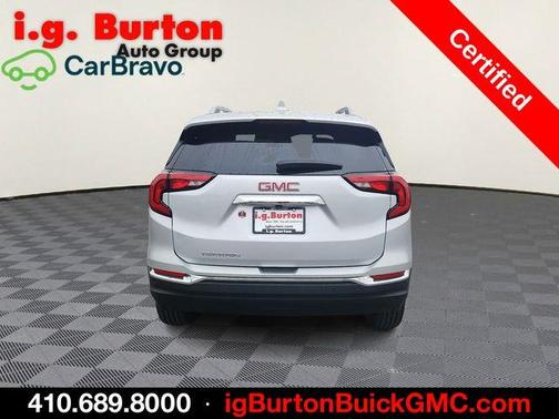 Quicksilver Metallic 2021 GMC Terrain SLT