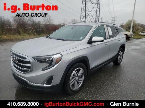 Quicksilver Metallic 2021 GMC Terrain SLT