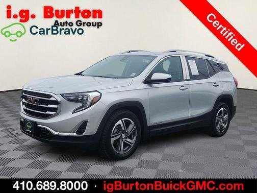 Quicksilver Metallic 2021 GMC Terrain SLT