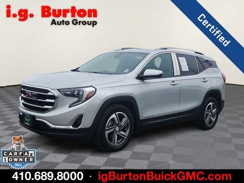 Quicksilver Metallic 2021 GMC Terrain SLT