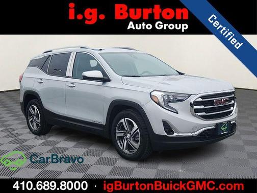 Quicksilver Metallic 2021 GMC Terrain SLT